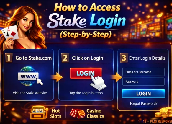 How to Access Stake Login (Step-by-Step) 