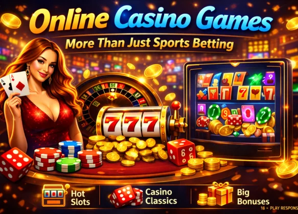 Online Casino Games – More Than Just Sports Betting 